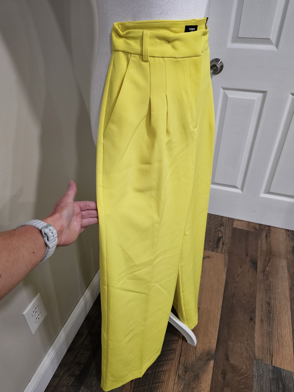 Express Editor Trouser High Rise Pants - Picture 2 of 6